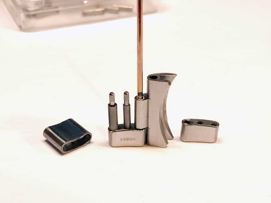 Rolex band stretch repair. Jubilee and Oyster bracelets repair.